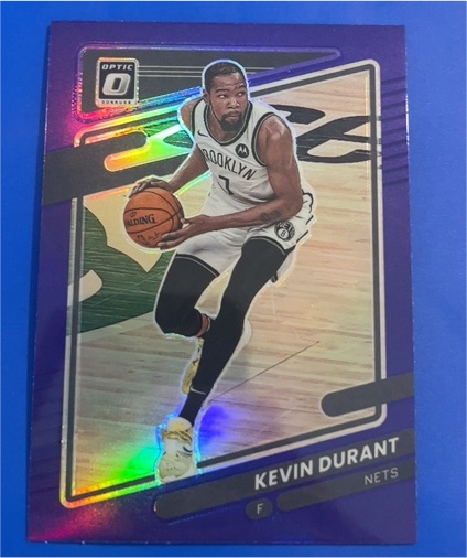 2021-22 Panini Donruss Optic #11 Kevin Durant — front