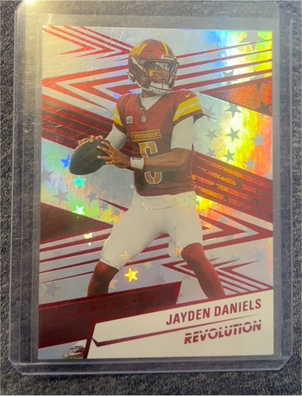 2025 Panini Revolution #1 Jayden Daniels — front
