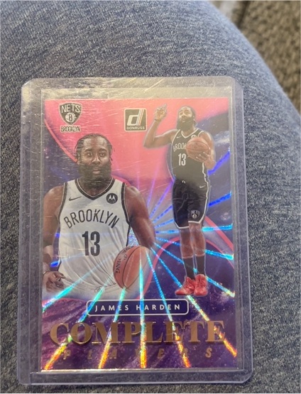 2021-22 Donruss #8 James Harden Complete Players — front
