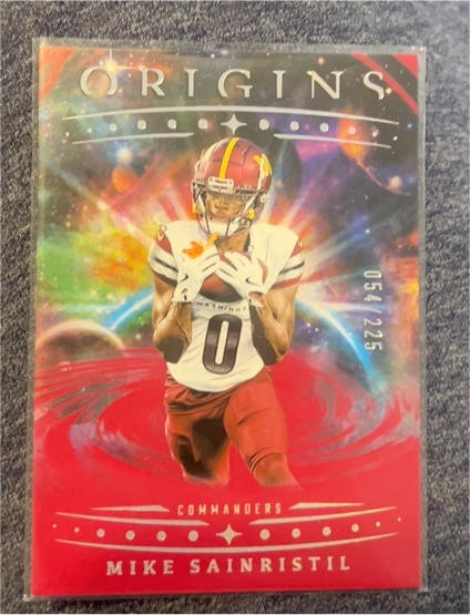 2025 Panini Origins #72 Mike Sainristil — front