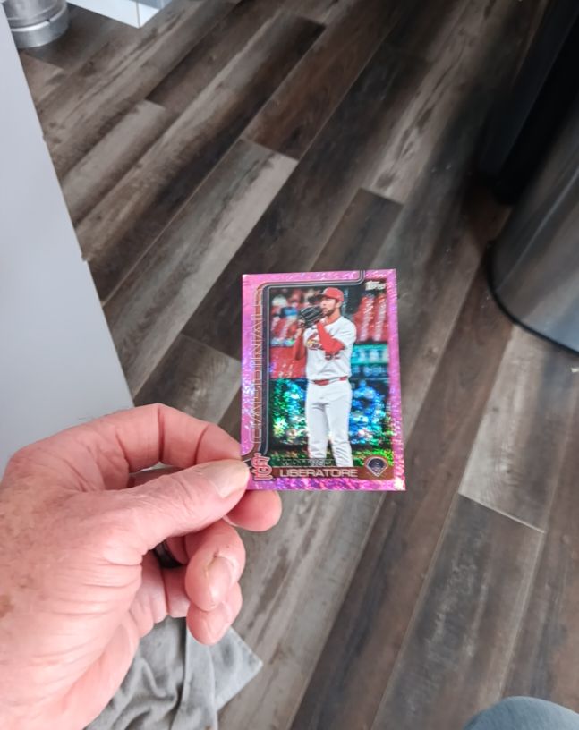 2025 Topps Update Series #US185 Matthew Liberatore — front