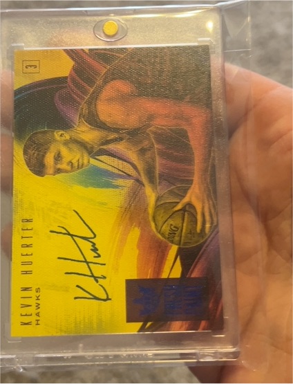 2018-19 Panini Court Kings Fresh Paint #FP-KH Kevin Huerter — front