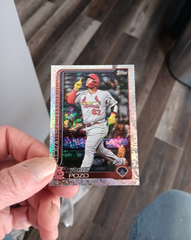 2025 Topps Update #US120 Yohel Pozo — front