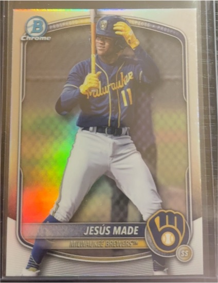 2025 Bowman Draft #BD-196 Jesus Made — front