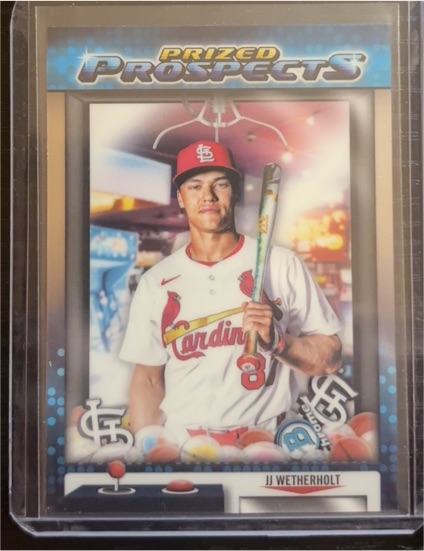 2025 Bowman Draft #PP-18 JJ Wetherholt Prized Prospects — front