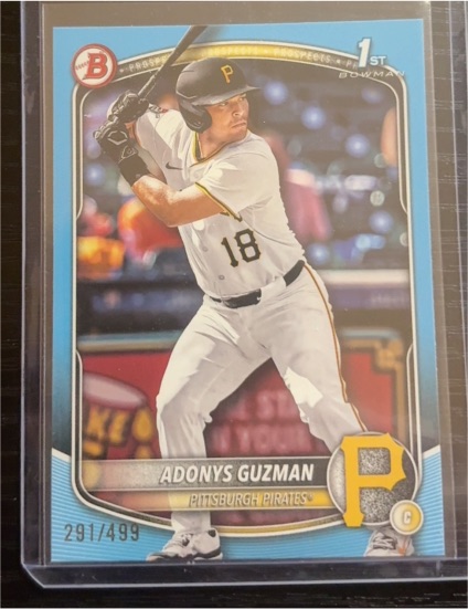 2025 Bowman Draft #BDC-126 Adonys Guzman — front