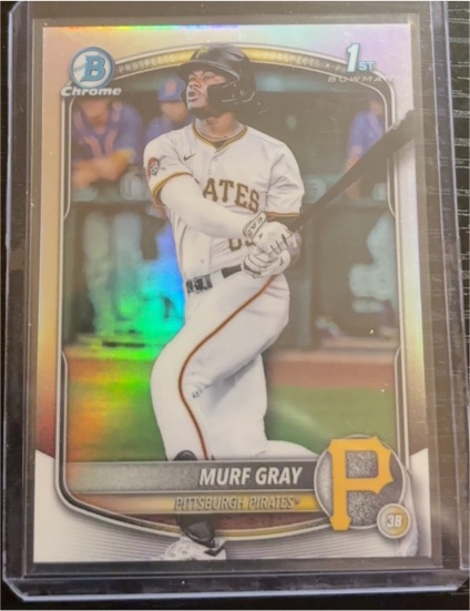 2025 Bowman Draft #BDC-108 Murf Gray — front