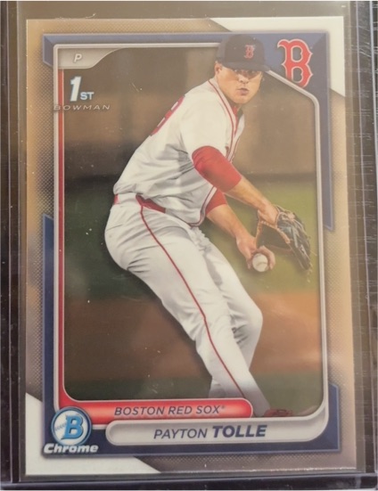 2024 Bowman Draft Chrome #BDC-63 Payton Tolle — front