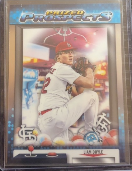 2025 Bowman Draft Chrome Prized Prospects #PP-4 Liam Doyle — front