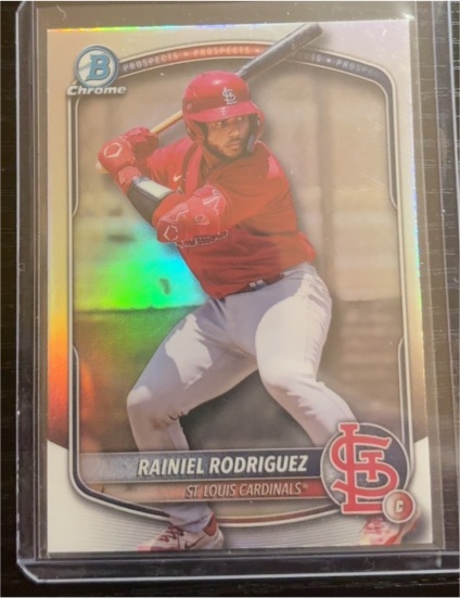 2025 Bowman Draft Chrome #BDC-72 Rainiel Rodriguez — front