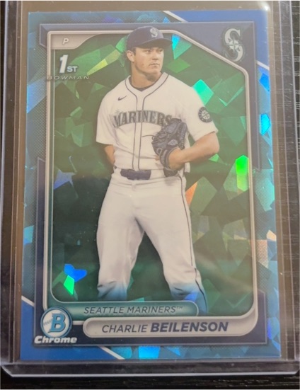 2024 Bowman Draft Chrome #BDC-132 Charlie Beilenson — front