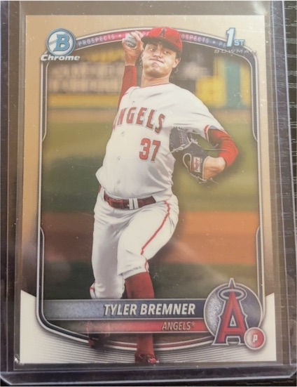 2025 Bowman Draft Chrome #BDC-37 Tyler Bremner — front