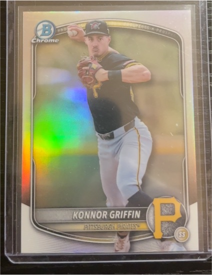 2025 Bowman Draft Chrome #BDC-102 Konnor Griffin — front