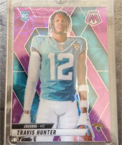 2025 Panini Mosaic #279 Travis Hunter — front