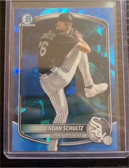 2025 Bowman Chrome #BCP-177 Noah Schultz — front
