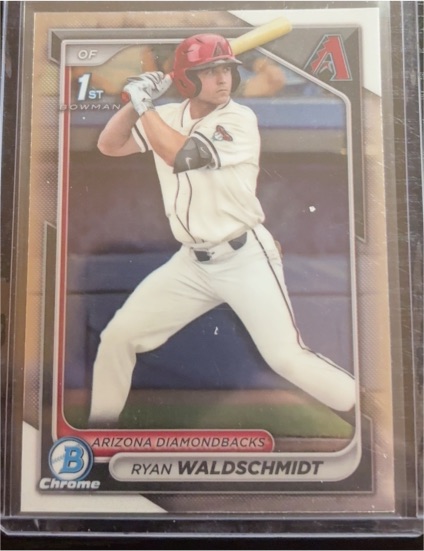 2024 Bowman Draft Chrome #BDC-18 Ryan Waldschmidt — front