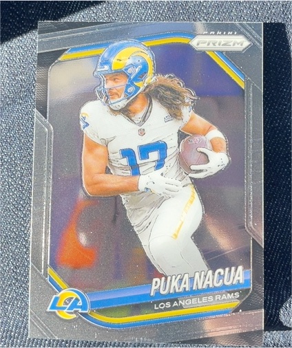 2025 Panini Prizm #205 Puka Nacua — front