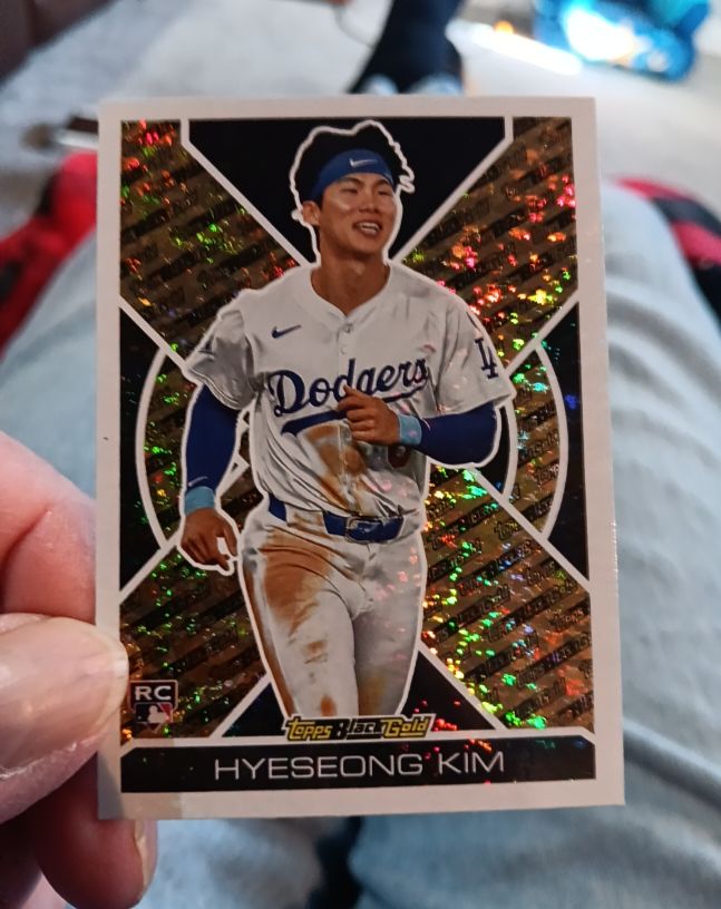 2025 Topps Update #BG-14 Hyeseong Kim — front
