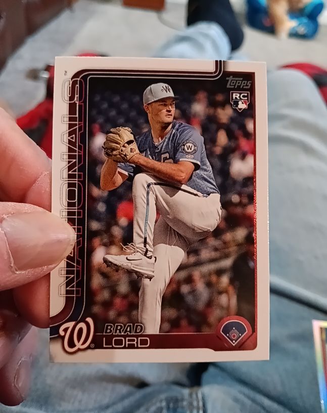 2025 Topps Update #US39 Brad Lord — front