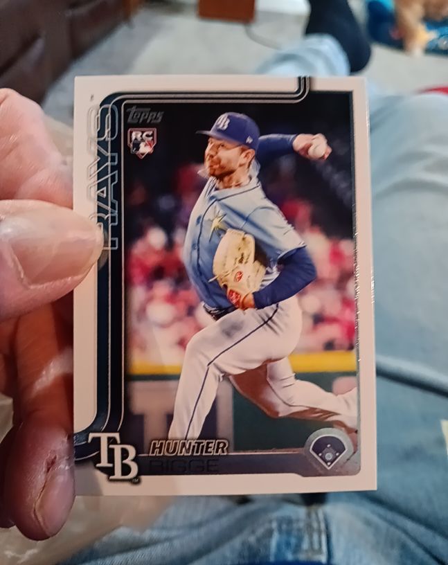 2025 Topps Update #US231 Hunter Bigge — front