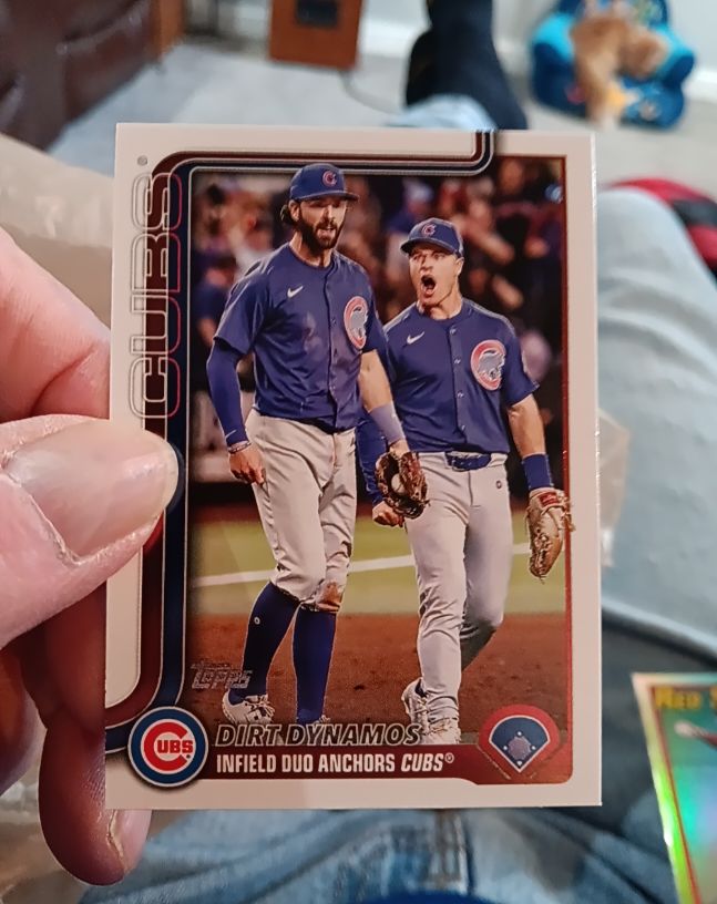 2025 Topps Update #US309 Dansby Swanson, Matt Shaw — front