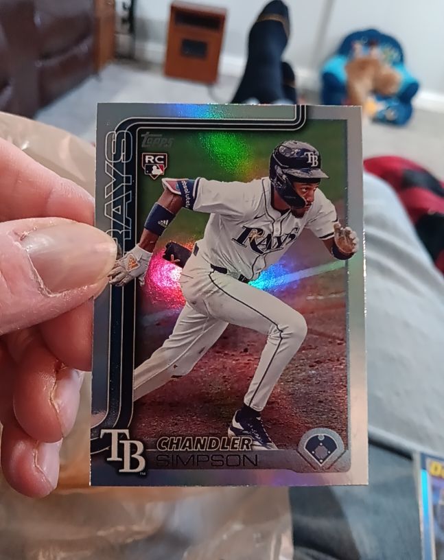 2025 Topps Update #US277 Chandler Simpson RC — front