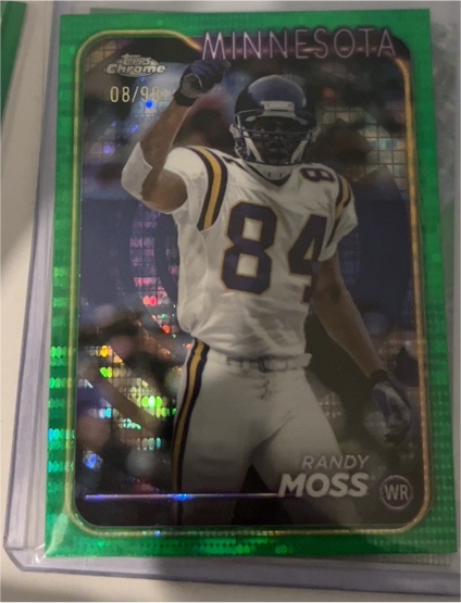 2024 Topps Chrome #112 Randy Moss — front