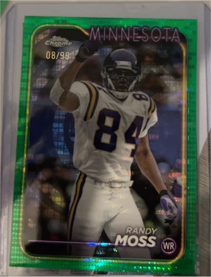 2024 Topps Chrome #112 Randy Moss — front