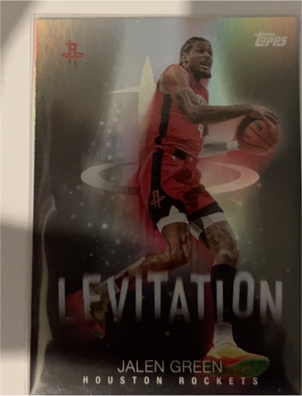 2025-26 Topps #L-15 Jalen Green Levitation — front