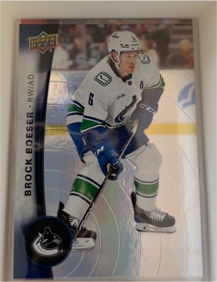 2025-26 Upper Deck Tim Hortons #6 Brock Boeser — front