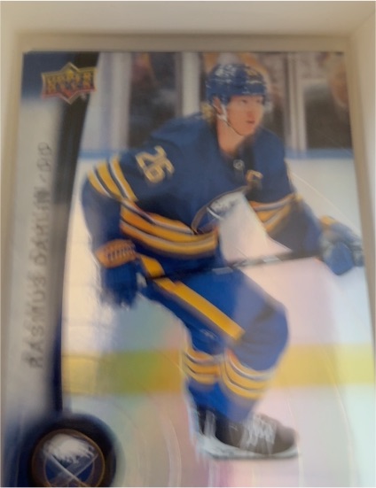 2021-22 Upper Deck Canvas #C-199 Rasmus Dahlin — front