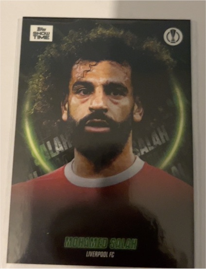 2023 Topps Showtime #Mohamed Salah — front