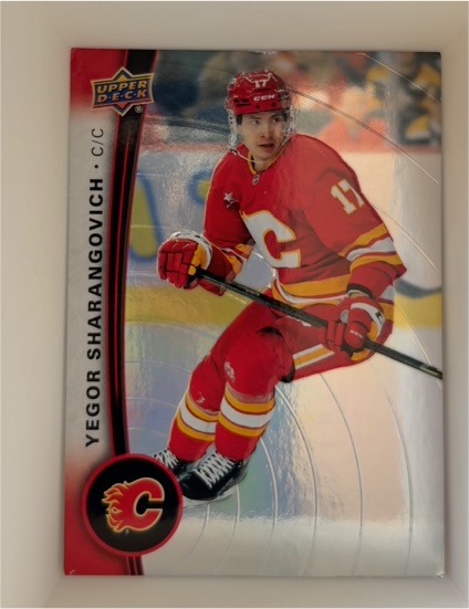 2025-26 Upper Deck Tim Hortons #17 Yegor Sharangovich — front