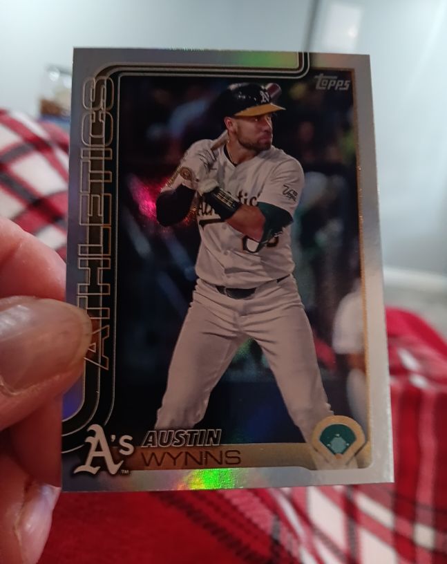 2025 Topps Update #US330 Austin Wynns — front