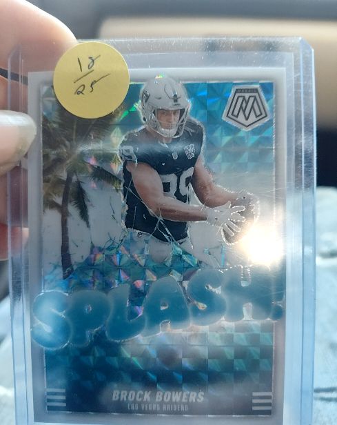 2024 Panini Mosaic Splash #SPLASH Brock Bowers — front