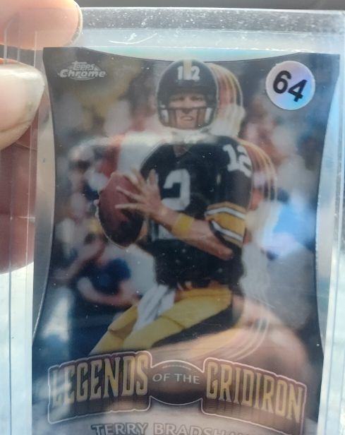 2024 Topps Chrome Legends of the Gridiron #LOG-19 Terry Bradshaw — front