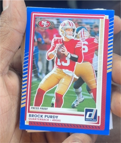 2025 Donruss #46 Brock Purdy — front