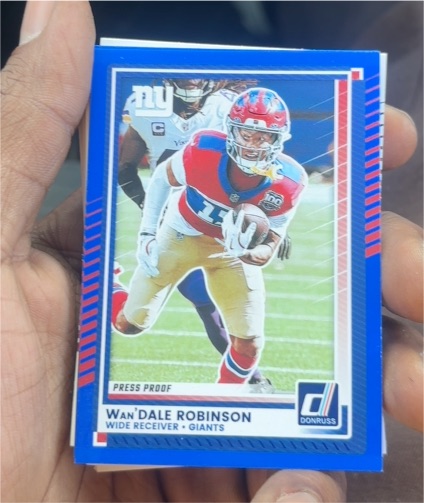 2025 Donruss #246 Wan'Dale Robinson — front