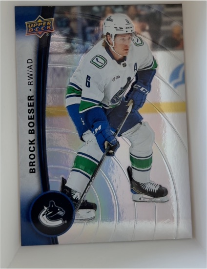 2025-26 Upper Deck Tim Hortons #6 Brock Boeser — front