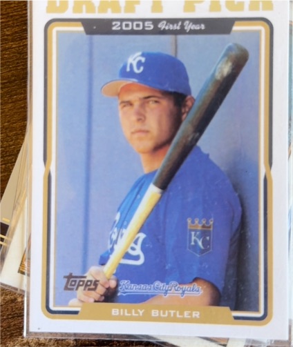 2005 Topps #668 Billy Butler — front