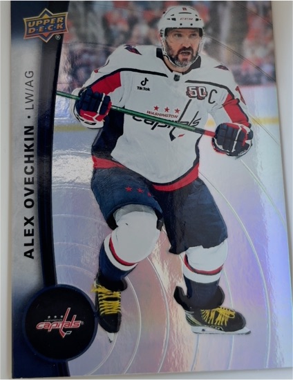2025-26 Upper Deck Tim Hortons #8 Alex Ovechkin — front