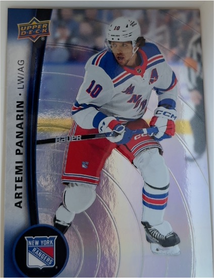2025-26 Upper Deck Tim Hortons #10 Artemi Panarin — front