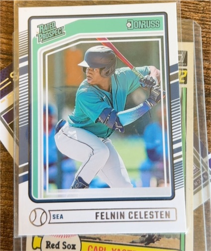 2024 Donruss Rated Prospect #168 Felnin Celesten — front