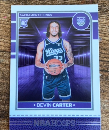 2024-25 Panini NBA Hoops #243 Devin Carter — front