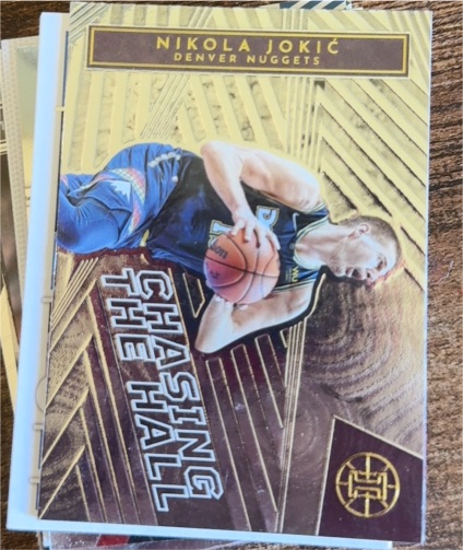 2019 Panini Illusions Chasing the Hall Nikola Jokic — front