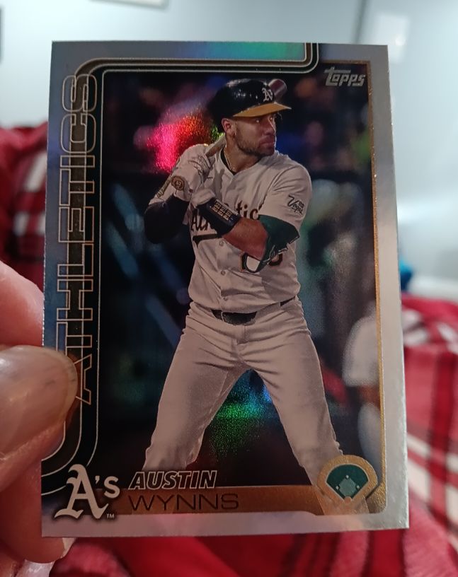 2025 Topps Update #US330 Austin Wynns — front