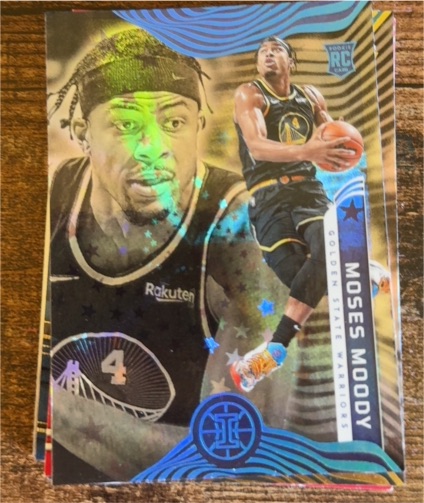 2021-22 Panini Illusions #164 Moses Moody — front