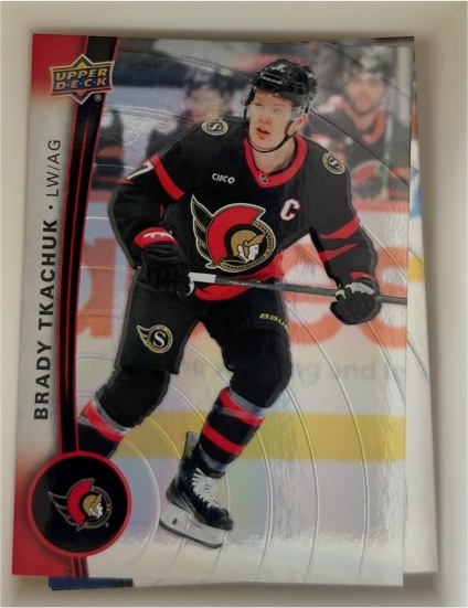 2025-26 Upper Deck Tim Hortons #7 Brady Tkachuk — front