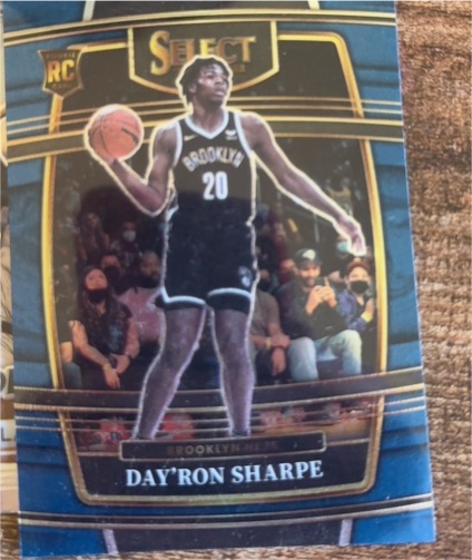 2021-22 Panini Select #33 Day'Ron Sharpe — front