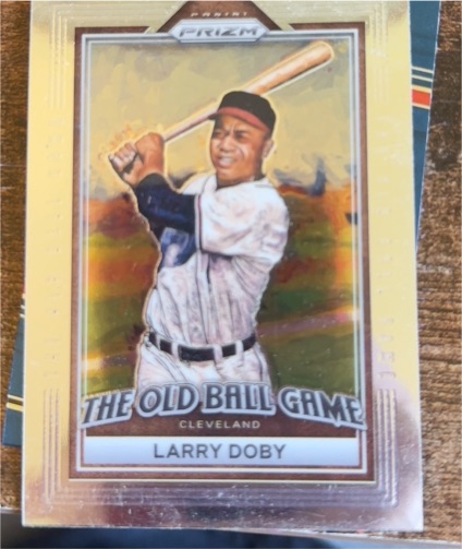 2023 Panini Prizm The Old Ball Game #OBG20 Larry Doby — front